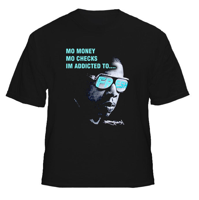 Mo Money More Checks Jay-Z Black/Teal Tee