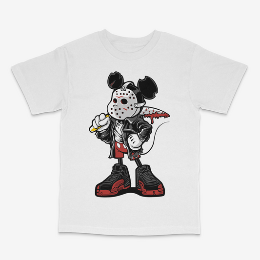 Flu Game Mickey White Tee
