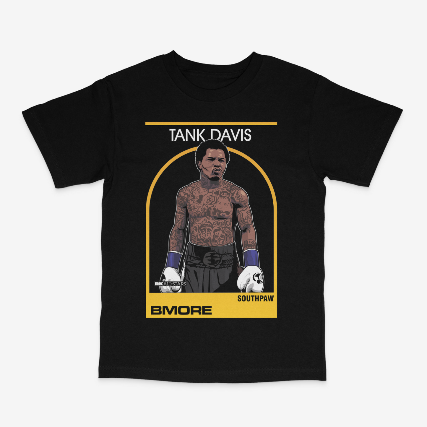 Tank Davis Card Black Tee
