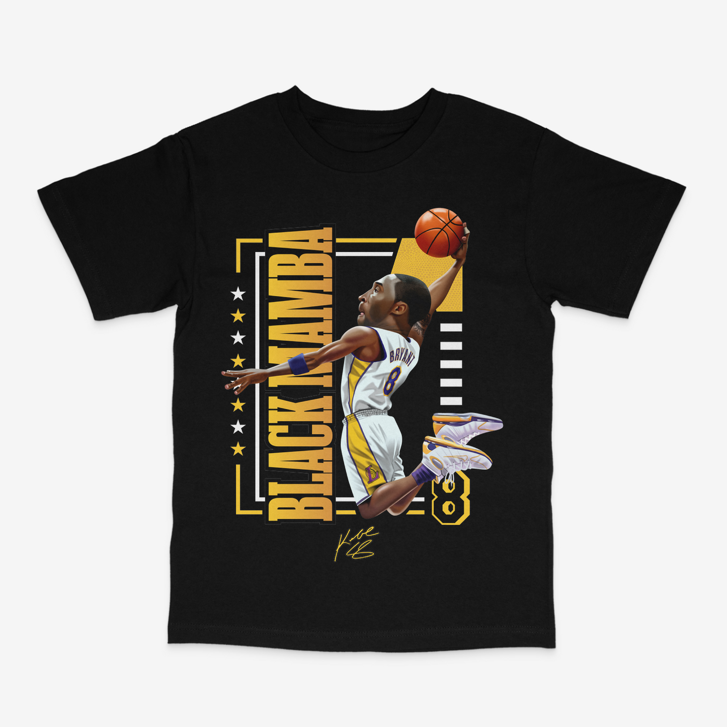 Black Mamba Dunk Black Tee