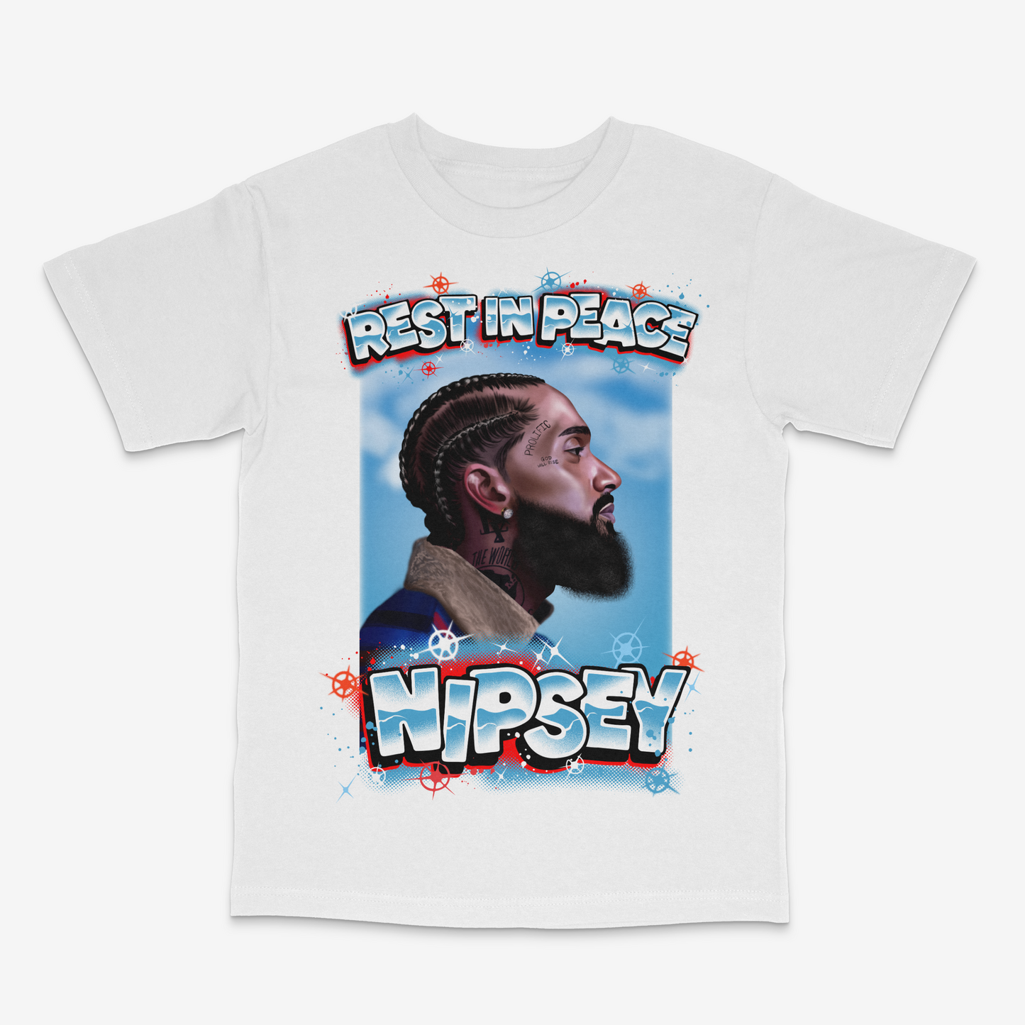 RIP Nip White Tee