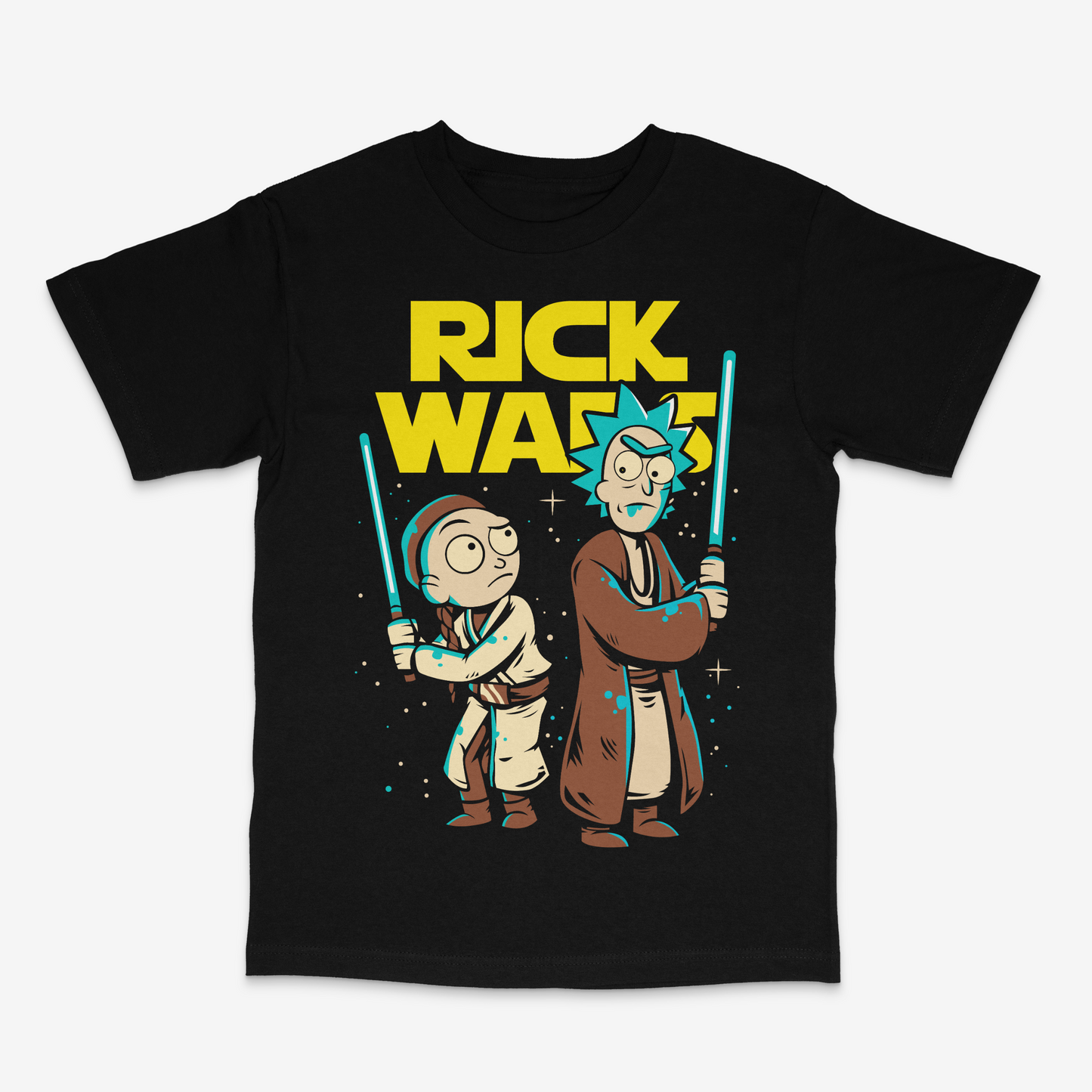 Rick Wars Black Tee