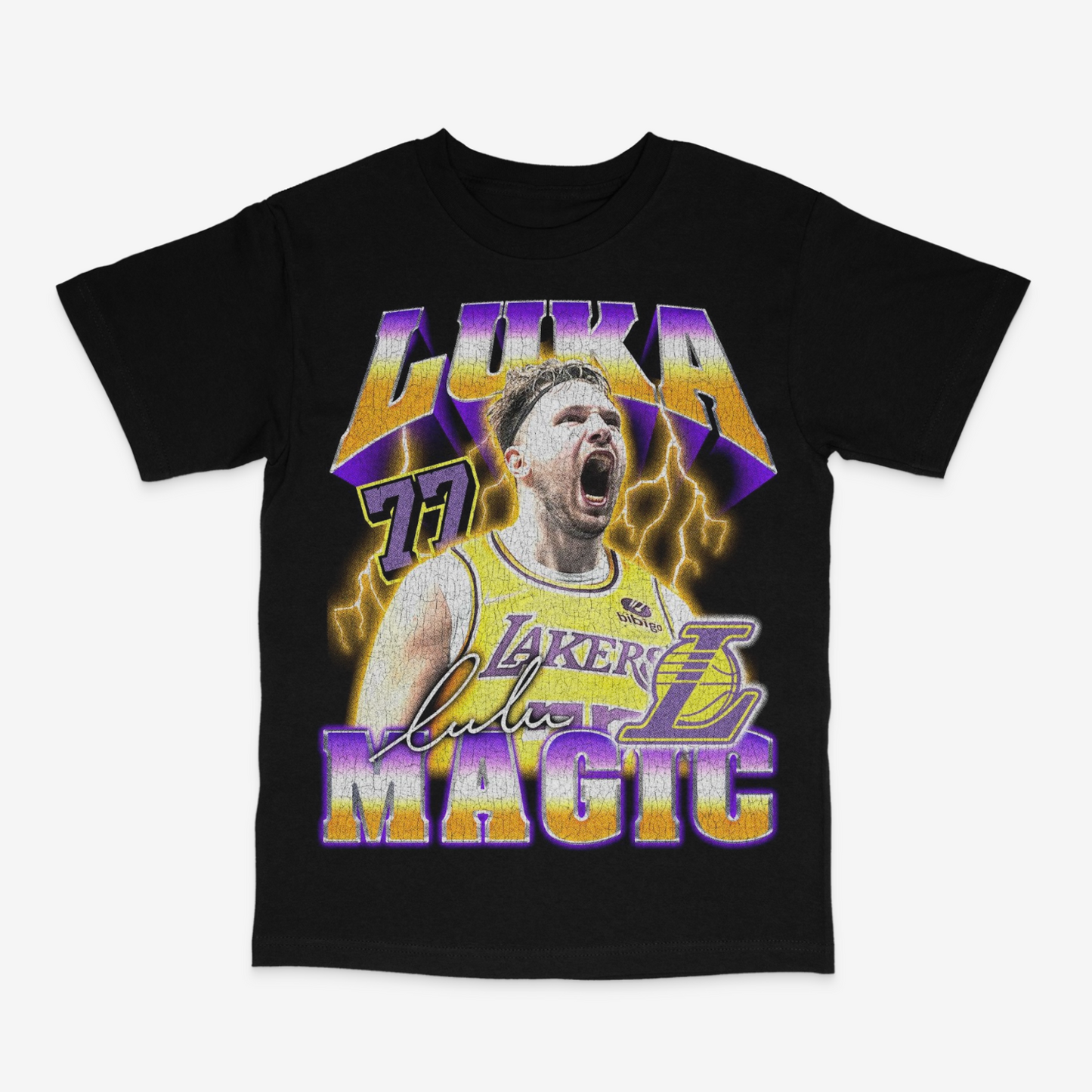 Luka Vintage Black Tee