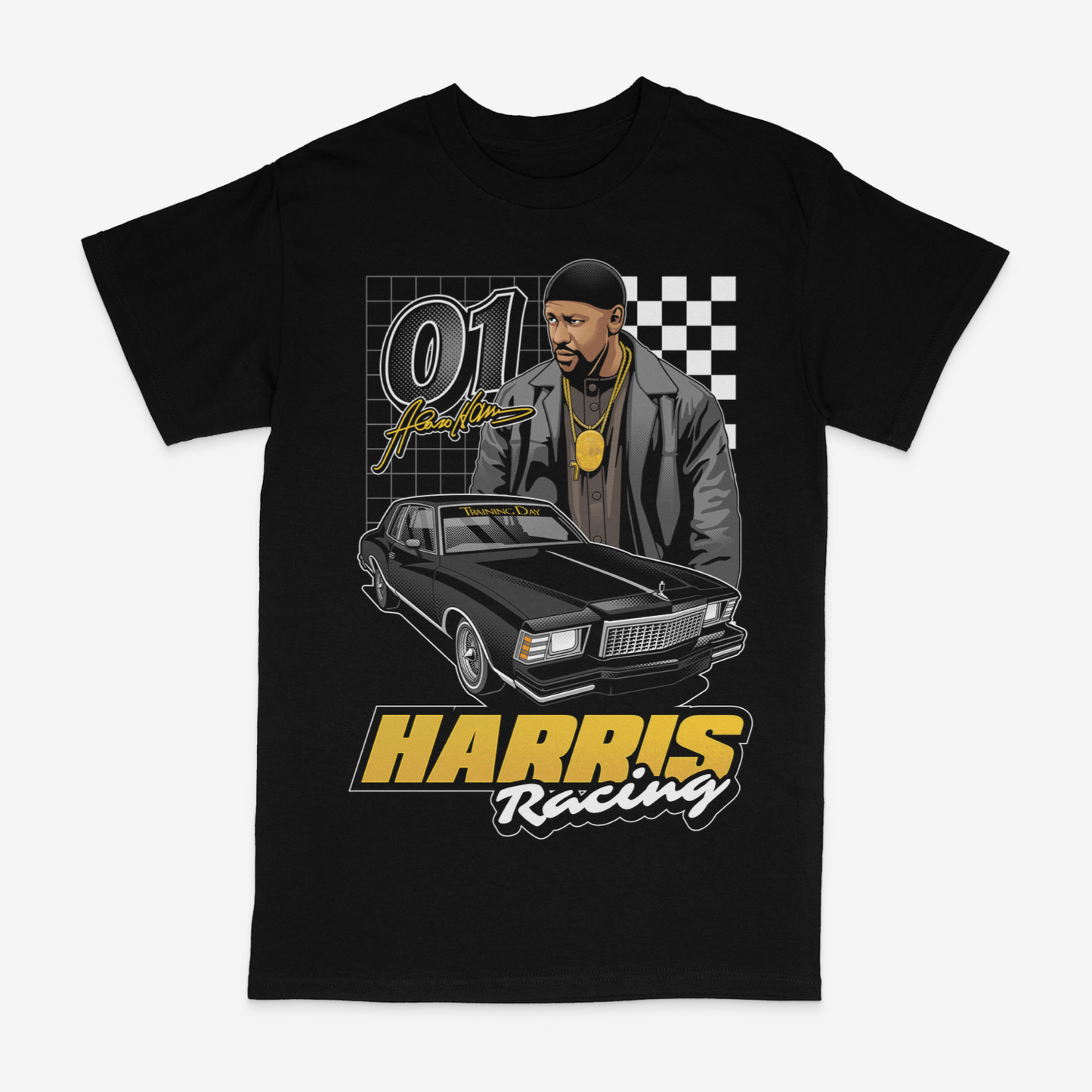 Training Day Black Racing Tee