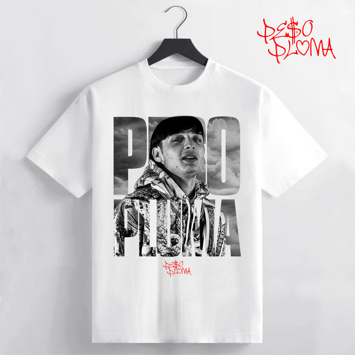 Peso Pluma White Tee