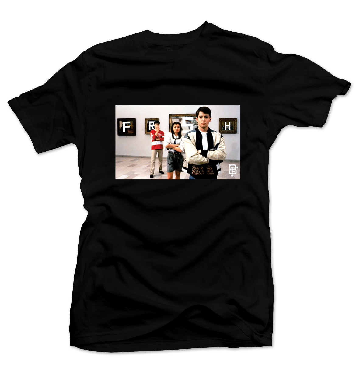 Ferris Bueller Black Tee