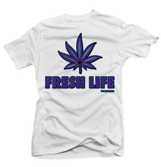 Fresh Life  White Tee