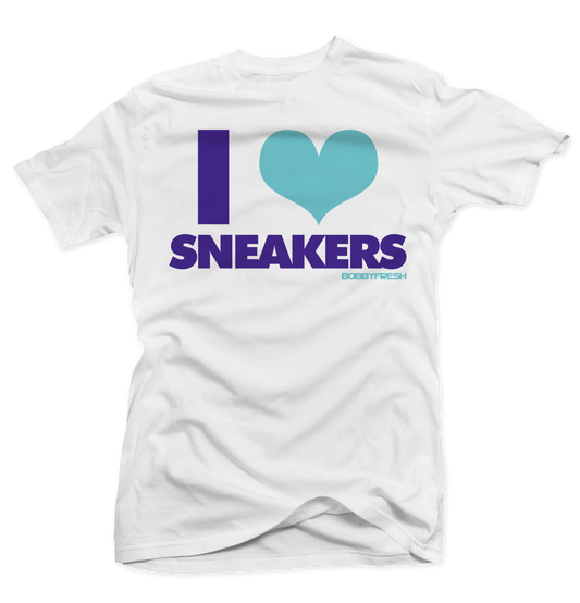 I Love Sneakers White Tee