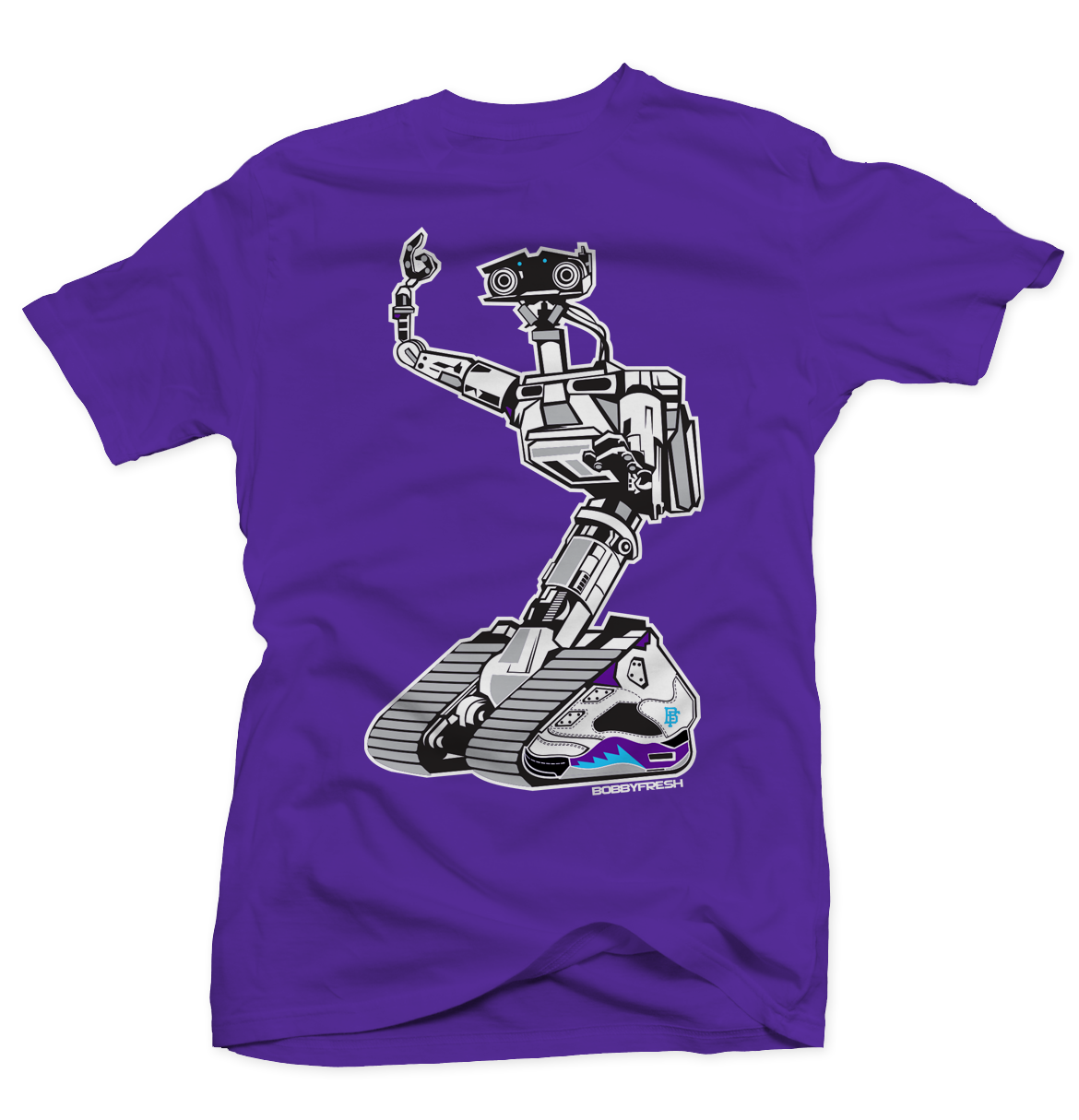 Johnny 5 Purple Limited Editon Tee