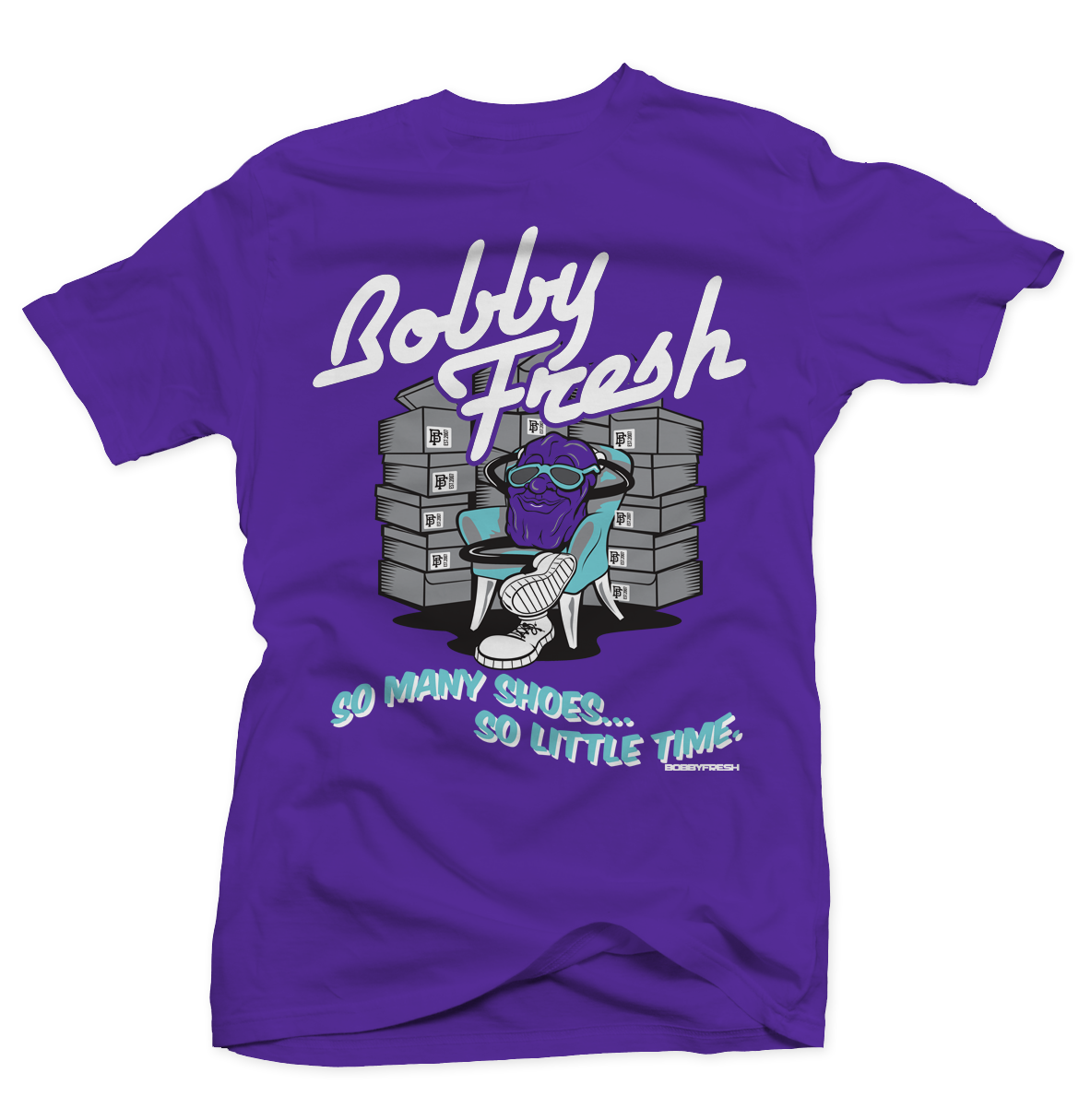 So Many Shoes Purple Limited Editon Tee