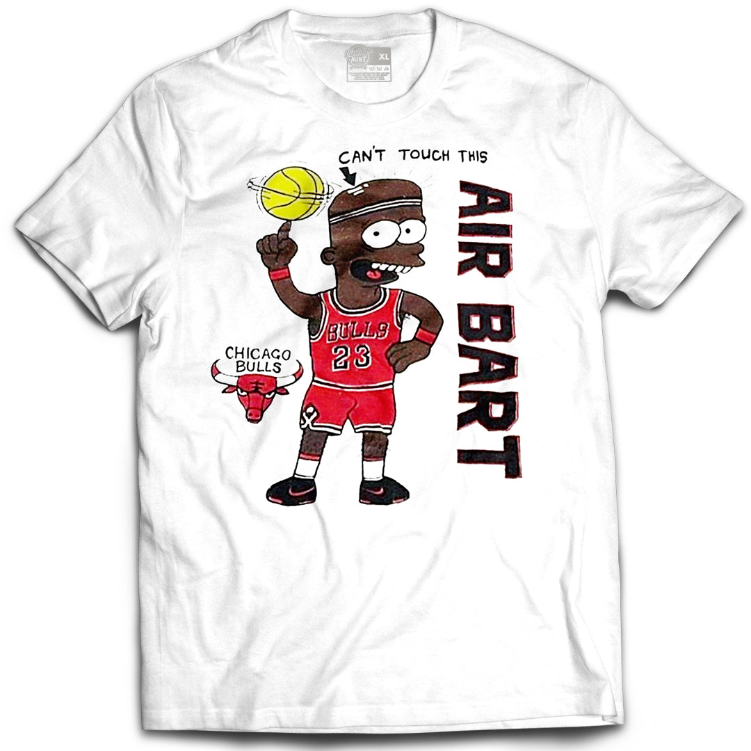 Air Bart Vintage Mint White Tee