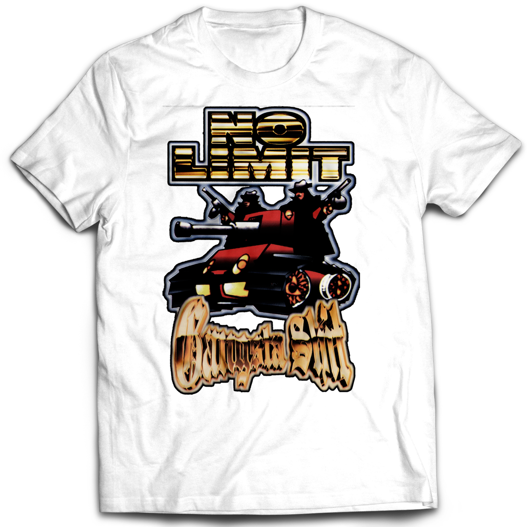 No Limit Vintage Mint White Tee