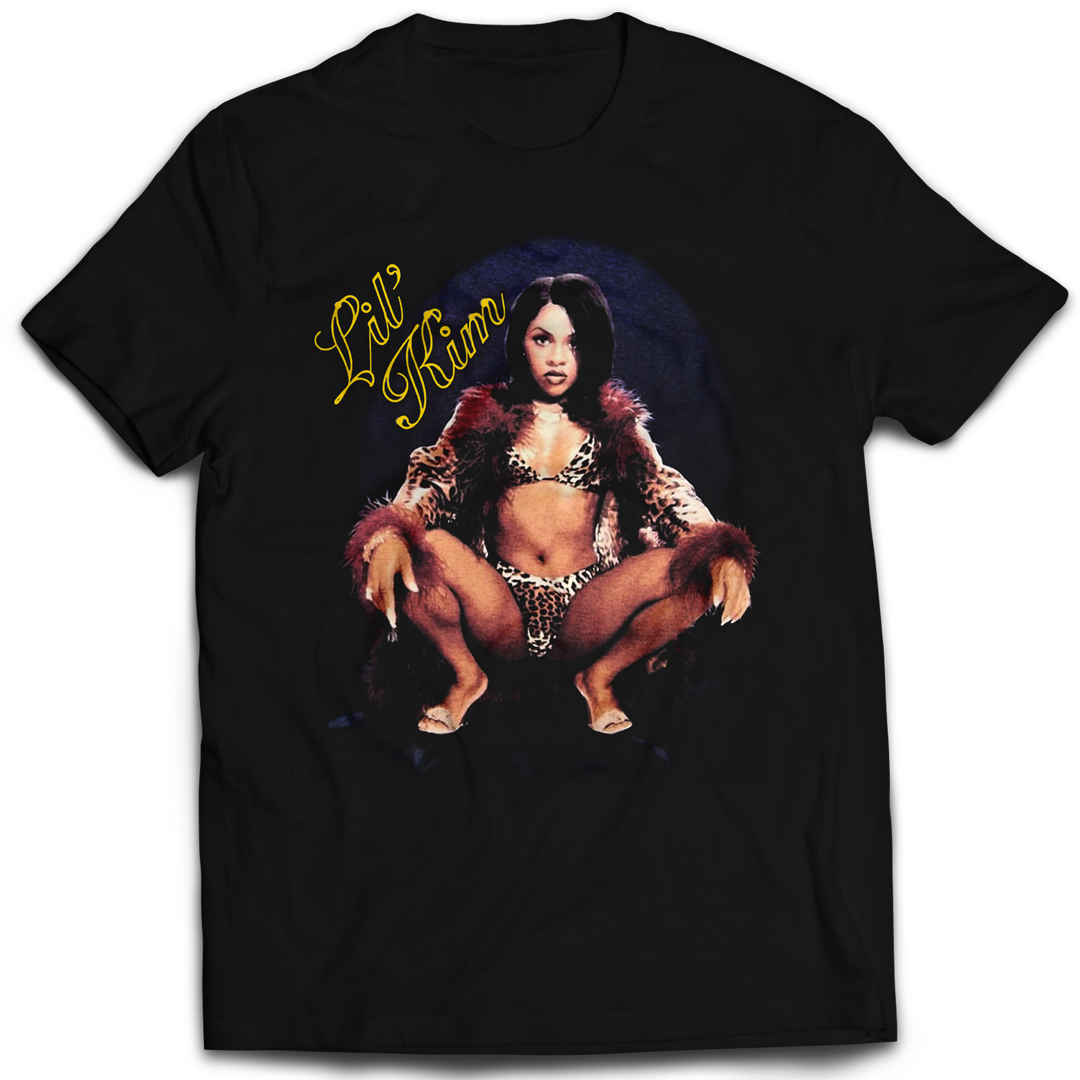 Lil Kim Vintage Mint Black Tee