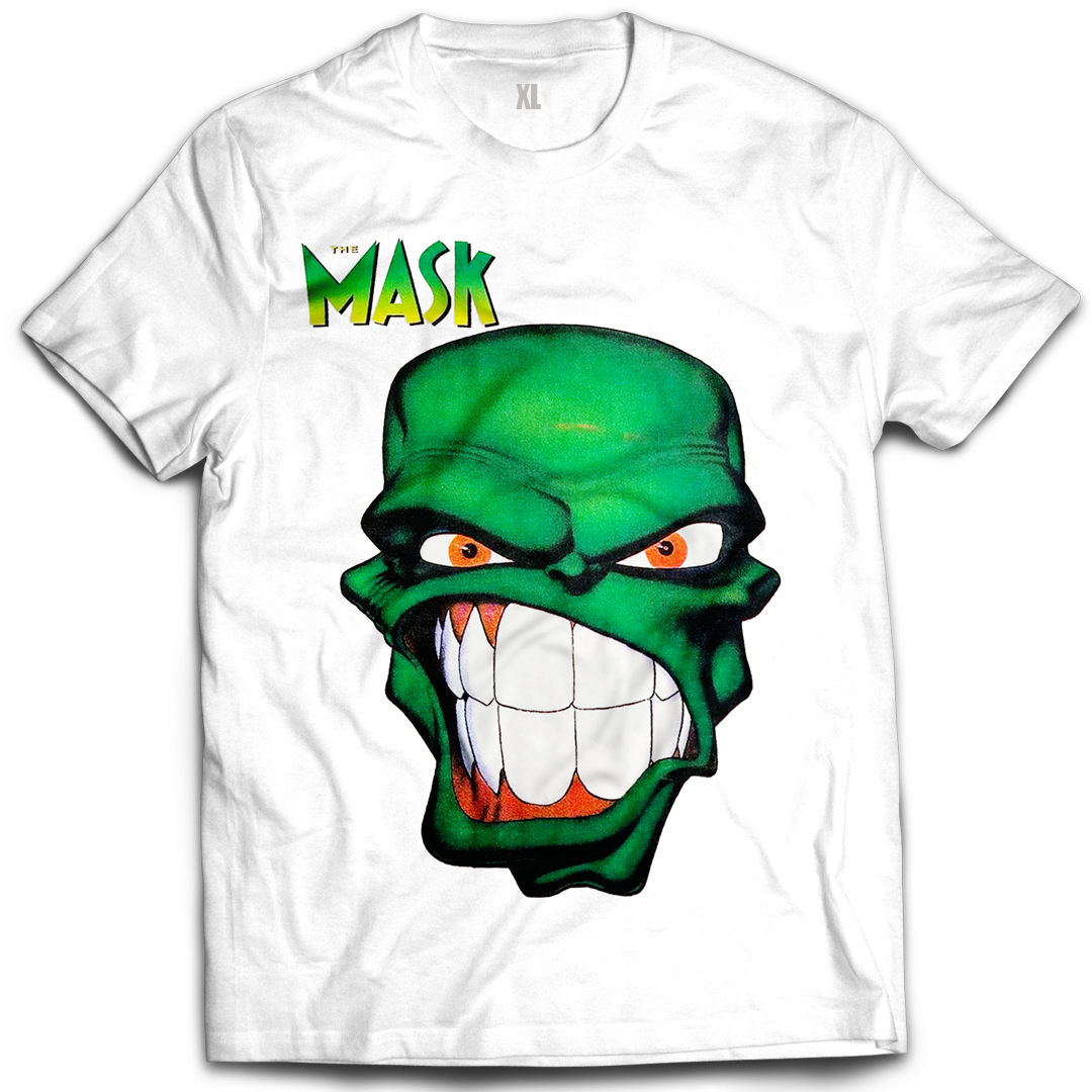The Mask Vintage Mint White Tee