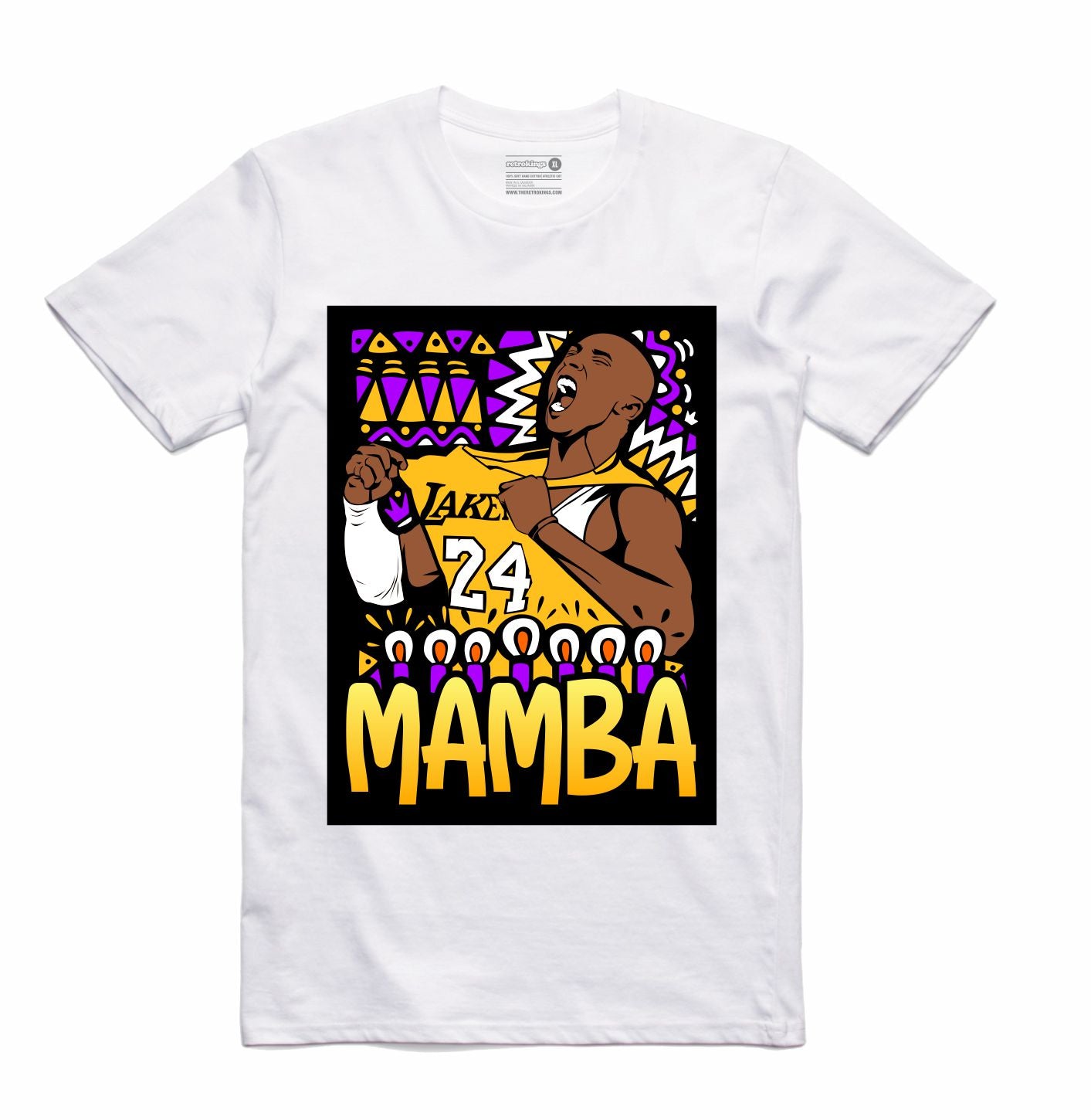 Kobe Art Mamba White Tee