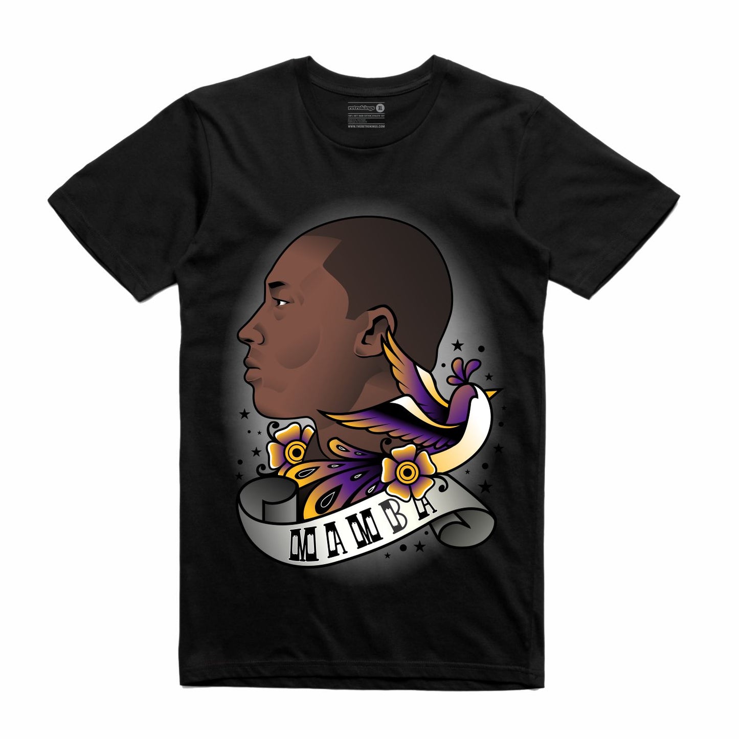 Kobe Tatoo Art Black Tee