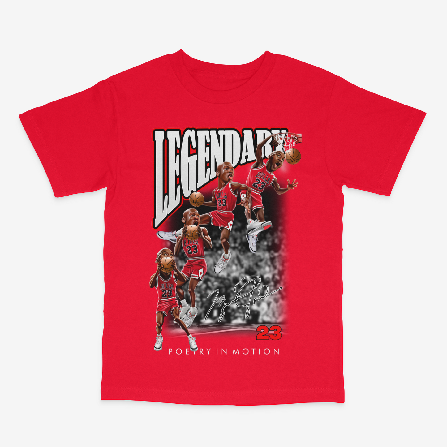 Legendary MJ Red Tee (Limited Edition)