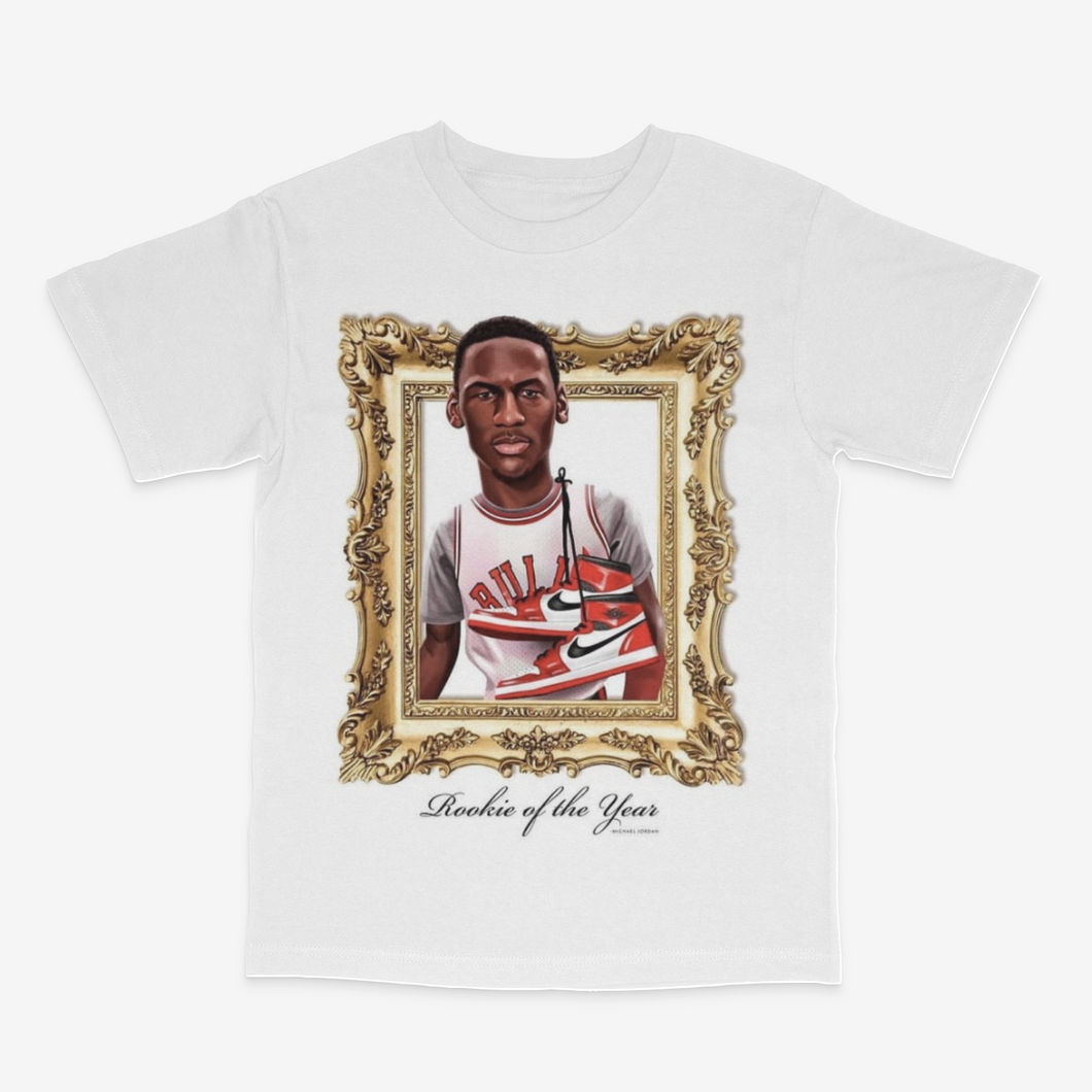 Rookie of the Year Frame White Tee