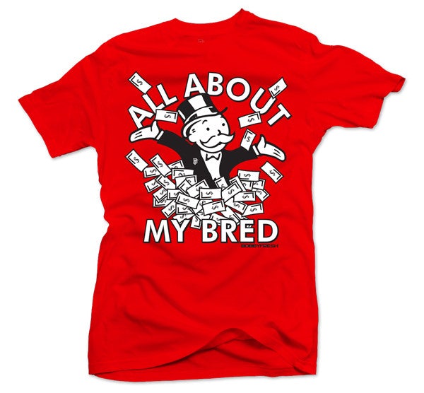 All About my Bred Red Tee