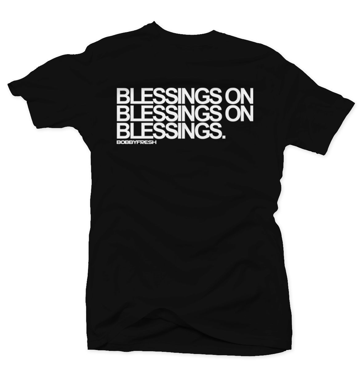 Blessings and Blessings Black/White Tee