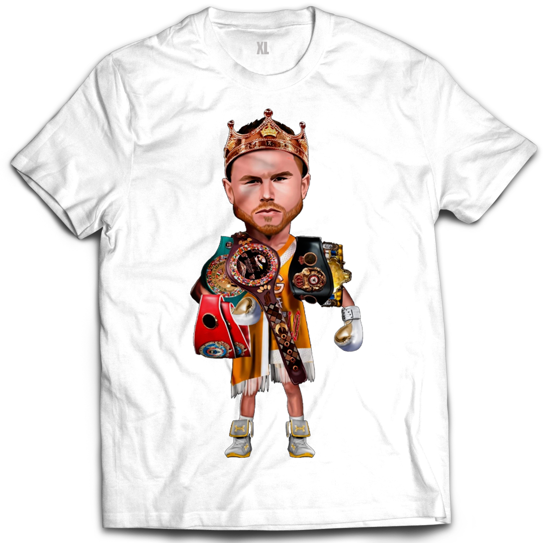Canelo White Tee