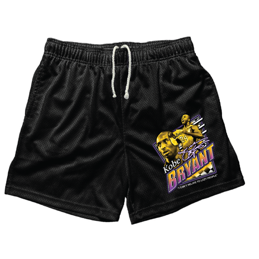 Black 2024 kobe shorts