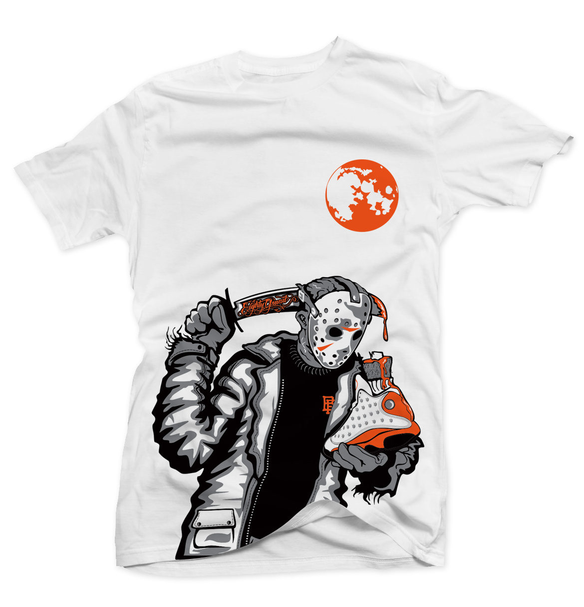 Friday the 13 White Starfish Tee