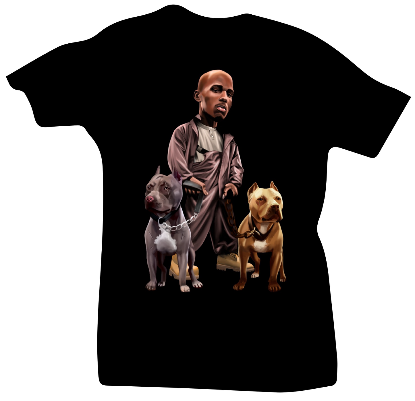 All Dogs go to Heaven BLK Tee (DMX)