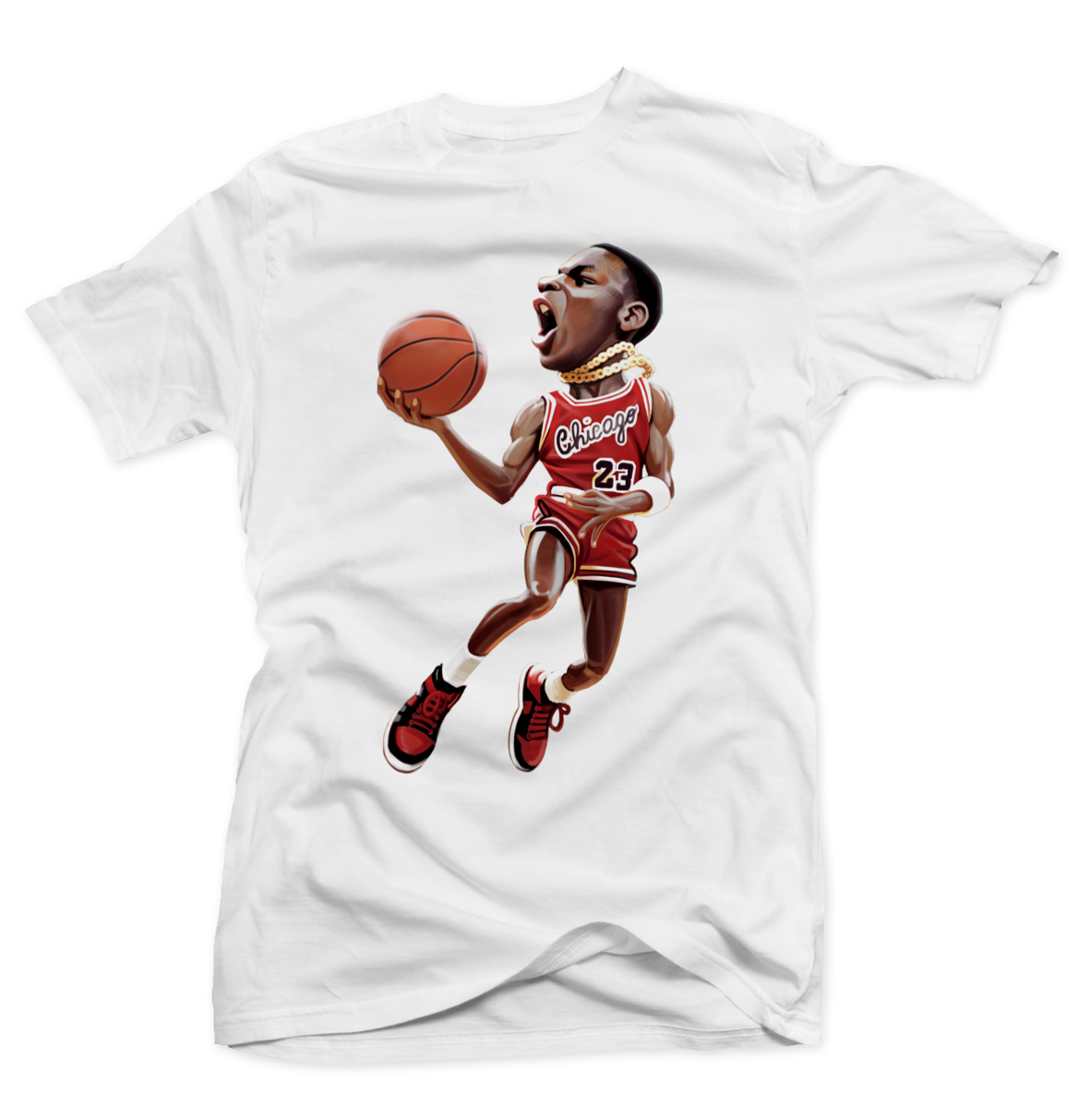 Mj 85 White Tee