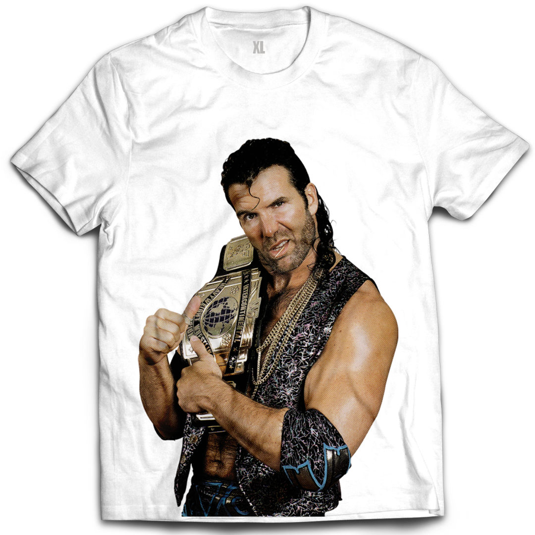 Razor Ramon Scott Hall White Tee