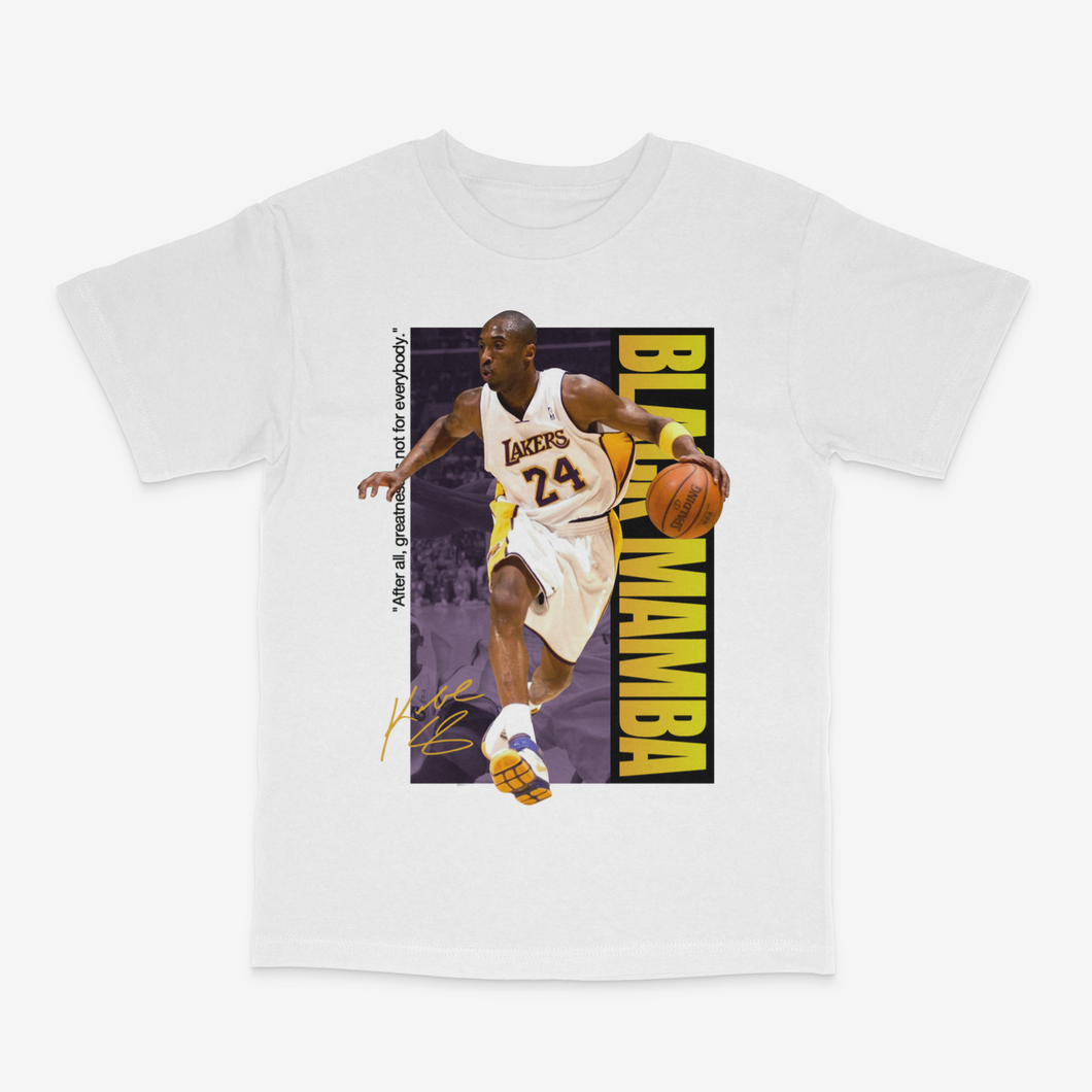 Black Mamba After All White Tee