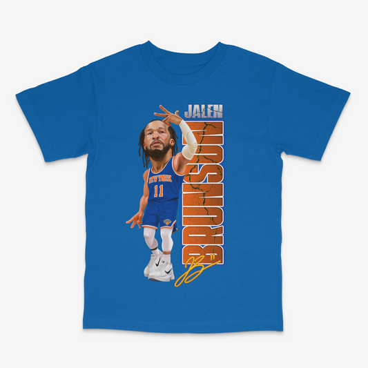 Jalen Brunson Blue Limited Edition New York Tee