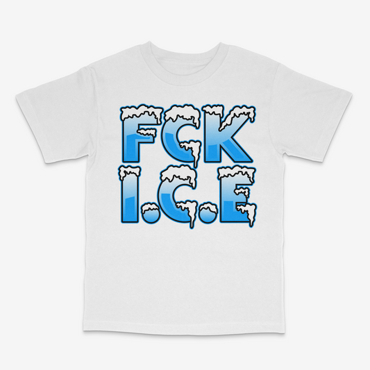 F**K Ice Igloo White Tee