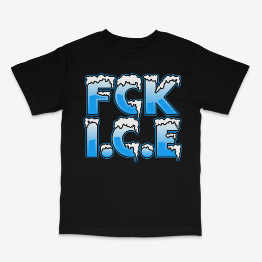 F**K Ice Igloo Black Tee