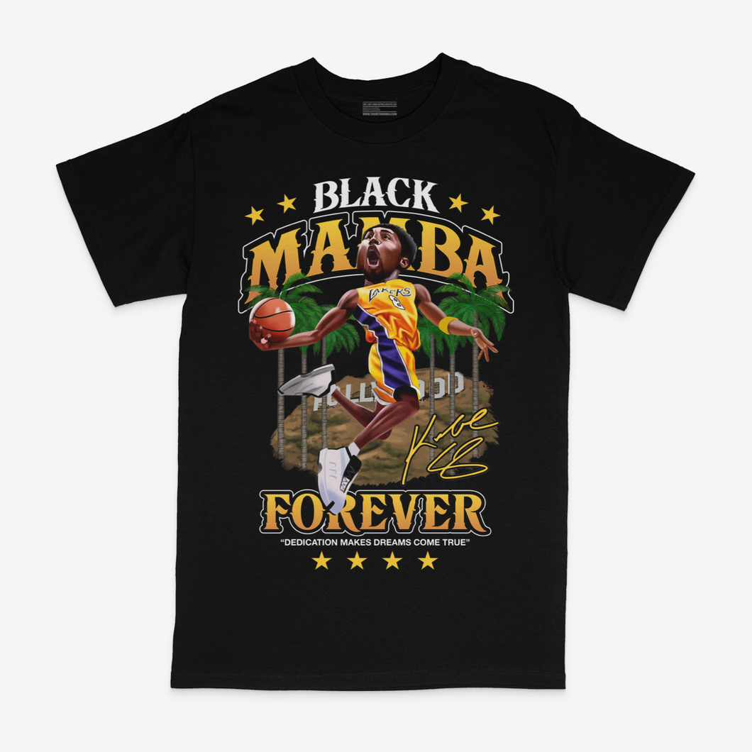 Black Mamba Forever Black Tee