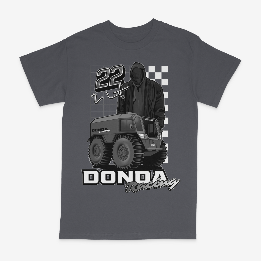 Donda Racing Charcoal Grey Tee