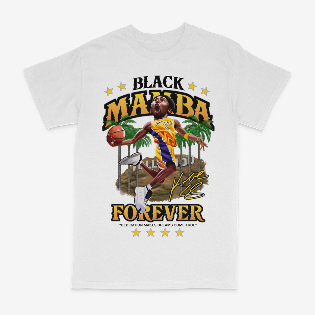 Black Mamba Forever White Tee