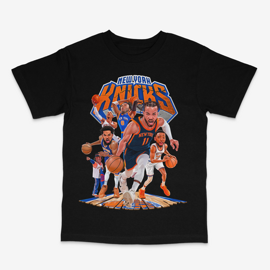 New York Knicks Black Tee