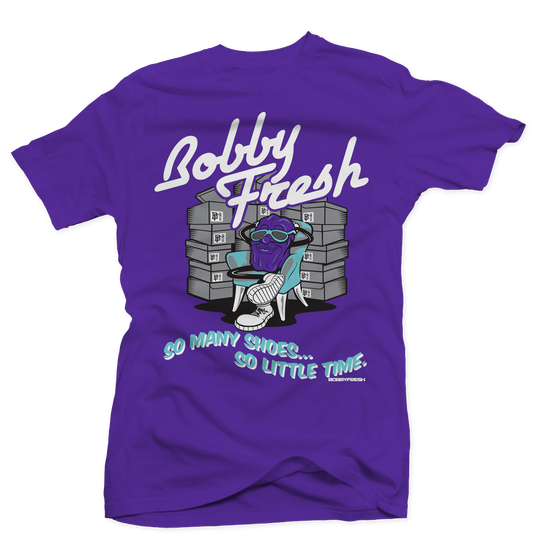 So Many Shoes Purple Limited Editon Tee