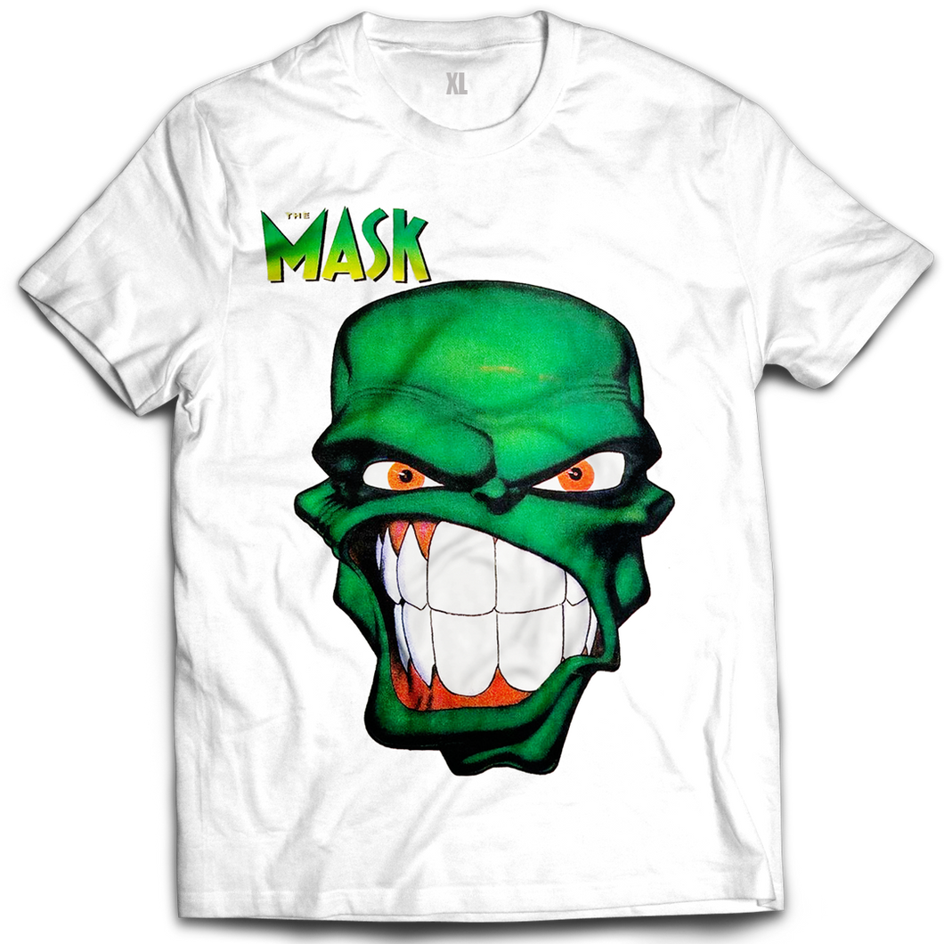 The Mask Vintage Mint White Tee