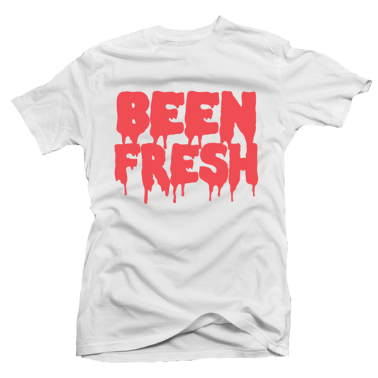Been Fresh White/Infrared Tee