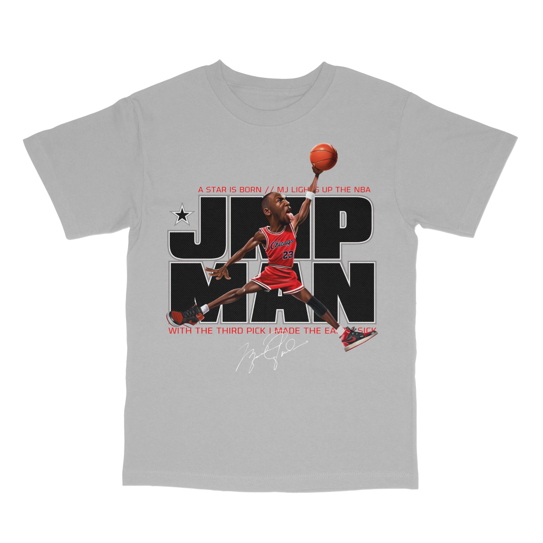 JMP Man Jordan Limited Edition Grey Tee