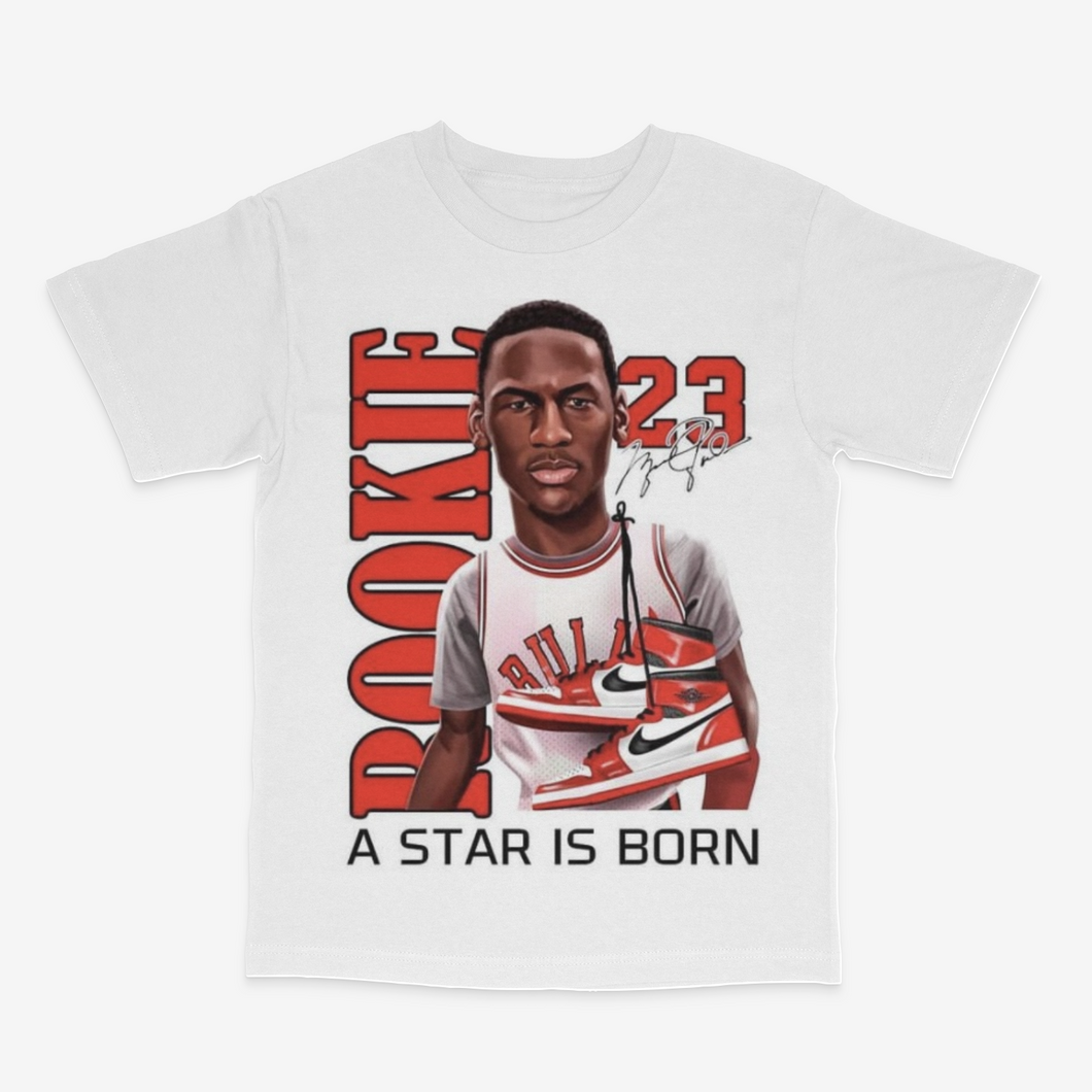 Rookie Star is Born White Tee