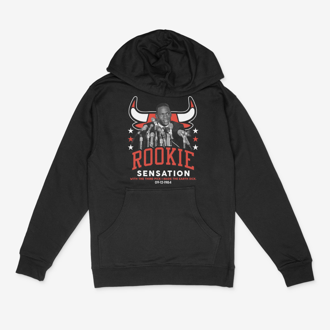 Rookie Sensation Black Hoodie