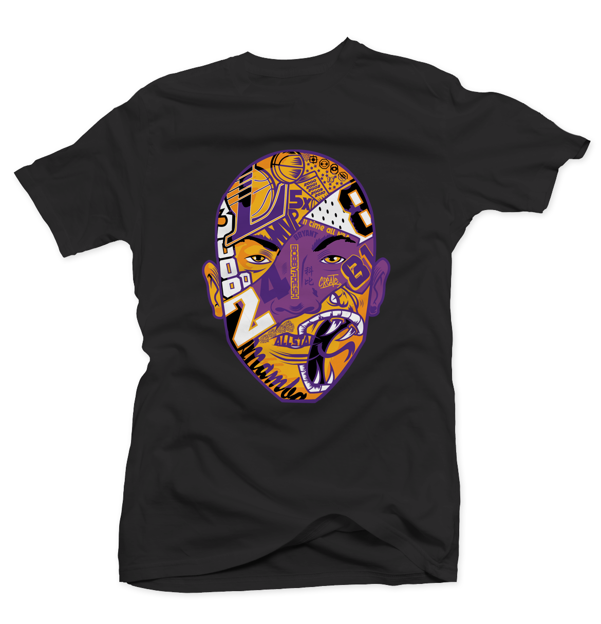 Black Mamba Black Tee