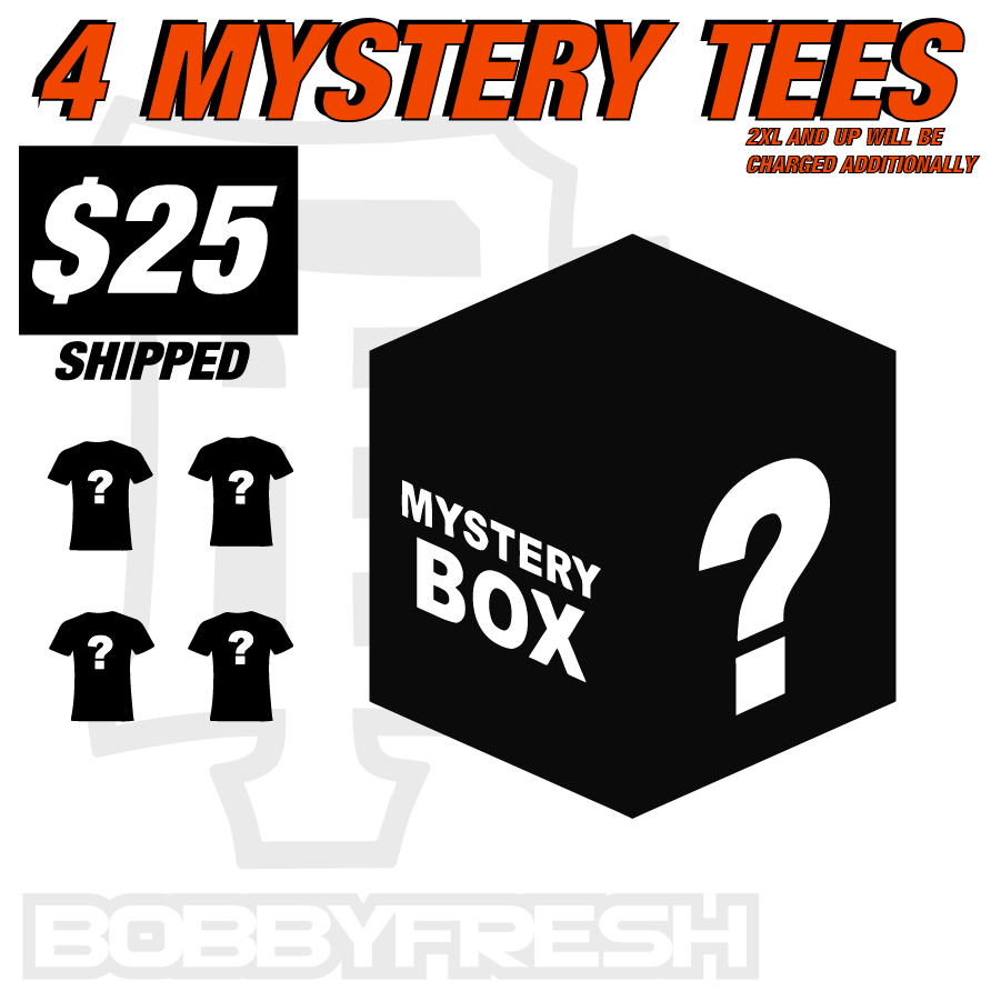 Mystery 4 Pack of Tees