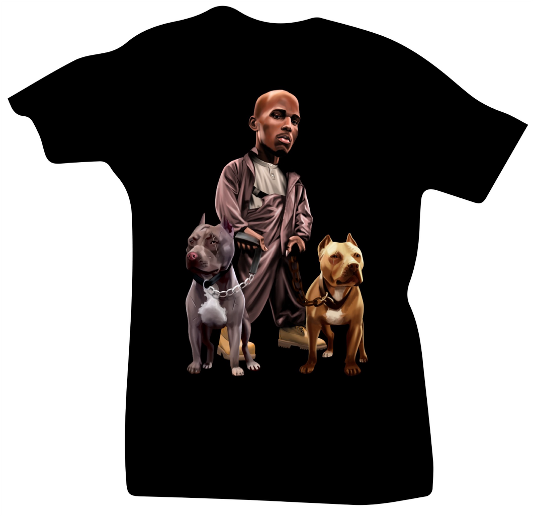 All Dogs go to Heaven BLK Tee