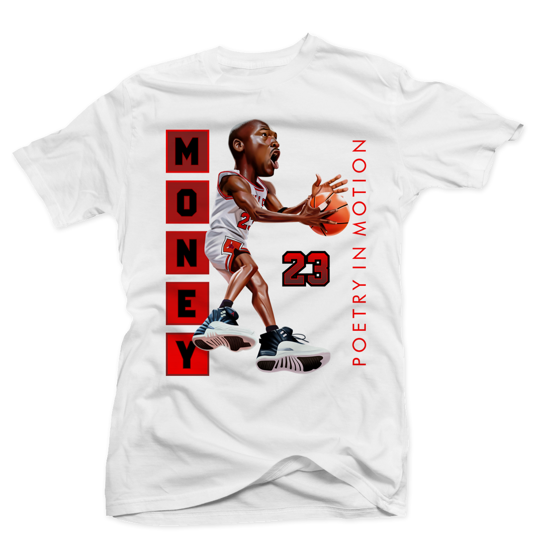 Mj Playoff 12 Poetry White Tee